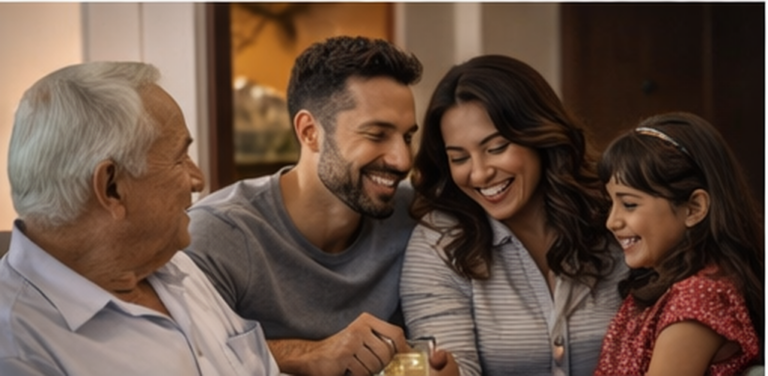 family_popcorn_evening_diverse